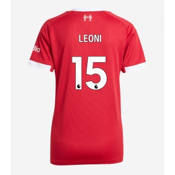 Billige Fotballdrakt Liverpool Giovanni Leoni #15 Replika Hjemmedrakt Dame 2025-26 Kortermet